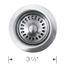 Decorative Basket Strainer - Stainless Steel, 441093