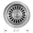 Metal Disposal Flange - Stainless Steel, 441098