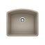Diamond SILGRANIT 24" Single Bowl Undermount Kitchen Sink - Truffle, 441281