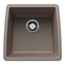 Performa 17.5" x 17" Bar Bowl Sink (Truffle)