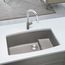 Performa Cascade SILGRANIT 32" Single Bowl Undermount Kitchen Sink with Colander - Truffle, 441291