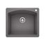 Diamond SILGRANIT 25" Single Bowl Dual Mount Kitchen Sink - Cinder, 441463