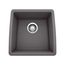 Performa SILGRANIT 17" Undermount Bar Sink - Cinder, 441475