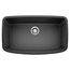 Valea SILGRANIT 32" Super Single Undermount Kitchen Sink - Anthracite, 441610