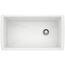 Diamond SILGRANIT 33" Super Single Undermount Kitchen Sink (White)
