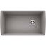 Diamond SILGRANIT 33" Super Single Undermount Kitchen Sink - Metallic Gray, 441770