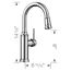 Empressa Pull-Down Bar Faucet  (Chrome), 442512