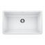 Precis SILGRANIT 30" Single Bowl Undermount Kitchen Sink (White)