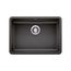 Precis SILGRANIT 25" ADA Single Bowl Undermount Kitchen Sink - Anthracite, 442543