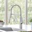 Rivana Semi-Pro Pull-Down Dual-Spray Kitchen Faucet (PVD Steel), 442676