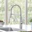 Rivana Semi-Pro Pull-Down Dual-Spray Kitchen Faucet (PVD Steel), 442676
