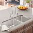 Formera 33" 60/40 Double Bowl Undermount Stainless Steel Kitchen Sink