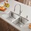 Formera 33" 60/40 Double Bowl Undermount Stainless Steel Kitchen Sink