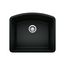 Diamond SILGRANIT 24" Single Bowl Undermount Kitchen Sink - Coal Black, 442906