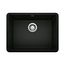 Precis SILGRANIT 24" Single Bowl Undermount Kitchen Sink (Coal Black)