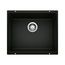 Precis SILGRANIT 21" Single Bowl Undermount Kitchen Sink (Coal Black)