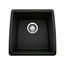 Performa SILGRANIT 17" Undermount Bar Sink - Coal Black, 442938