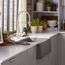 Rivana Semi-Pro Pull-Down Dual-Spray Kitchen Faucet - Satin Gold, 442984