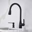 Atura Pull-Down Dual-Spray Kitchen Faucet - Matte Black, 443027, 443027-BLANCO