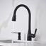 Atura Pull-Down Dual-Spray Kitchen Faucet - Matte Black, 443027, 443027-BLANCO