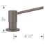 Torre Soap Dispenser - Volcano Gray, 443046