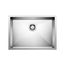 Quatrus R0 25" Single Bowl Undermount ADA Stainless Steel Kitchen Sink, 443047