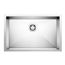 Quatrus R0 28" Single Bowl Undermount Stainless Steel Kitchen Sink, 443048
