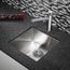 Quatrus R0 17" Stainless Steel Undermount Bar Sink