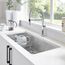 Quatrus R0 32" Single Bowl Undermount Stainless Steel Kitchen Sink