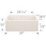 Ikon SILGRANIT 30" Single Bowl Apron-Front Farmhouse Sink - Soft White, 443076