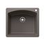 Diamond SILGRANIT 25" Single Bowl Dual Mount Kitchen Sink - Volcano Gray, 443097