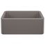 Ikon SILGRANIT 27" Single Bowl Apron-Front Farmhouse Sink - Volcano Gray, 443112