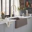 Ikon SILGRANIT 30" Single Bowl Apron-Front Farmhouse Sink - Volcano Gray, 443113
