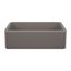 Ikon SILGRANIT 33" Single Bowl Apron-Front Farmhouse Sink - Volcano Gray, 443114