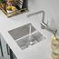Quatrus R15 17" Undermount Stainless Steel Bar Sink, 443144