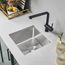 Quatrus R15 17" Undermount Stainless Steel Bar Sink, 443144