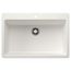 Liven SILGRANIT 33" Super Single Dual Mount Kitchen Sink, 443197 (White)