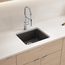 Liven SILGRANIT 21" Single Bowl Dual Mount Kitchen Sink, 443228 (Cinder)