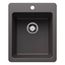 Liven SILGRANIT 17" Dual Mount Bar Sink, 443236 (Cinder)