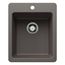 Liven SILGRANIT 17" Dual Mount Bar Sink, 443240 (Volcano Gray)