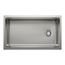Inteos 33" Single Bowl Reversible Undermount Workstation Kitchen Sink - Stainless Steel, 443300