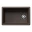 Inteos SILGRANIT 30"  Single Bowl Reversible Undermount Workstation Kitchen Sink - Café, 443308