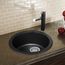 Rondo SILGRANIT 18" Dual Mount Bar Sink - Anthracite, 511632