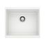 Precis SILGRANIT 21" Single Bowl Undermount Kitchen Sink - White, 513426