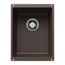 Precis 13-3/4" x 18-1/8" Medium Single Bowl Bar Sink (Cafe Brown)