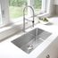 Precision R10 32" Super Single Bowl Undermount Stainless Steel Kitchen Sink, 515823
