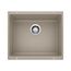Precis SILGRANIT 21" Single Bowl Undermount Kitchen Sink - Truffle, 517677