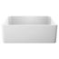 Cerana 30" Fireclay Single Bowl Apron-Front Farmhouse Sink - White, 525010