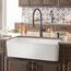 Cerana 33" Fireclay Single Bowl Apron-Front Farmhouse Sink - White, 525012
