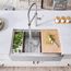 Quatrus R15 Ergon 33" Single Bowl Apron-Front Stainless Steel Farmhouse Sink, 525243